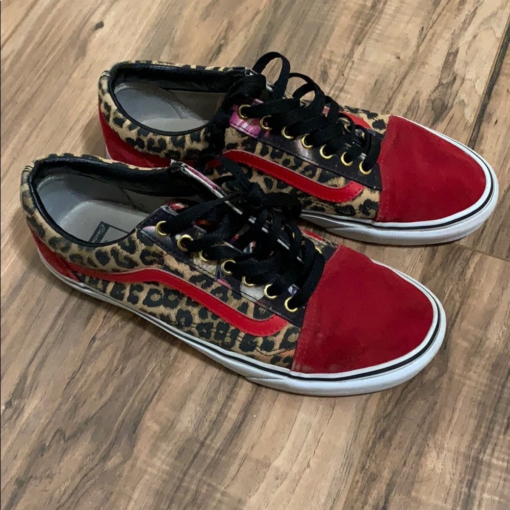 Old Skool Custom Vans.